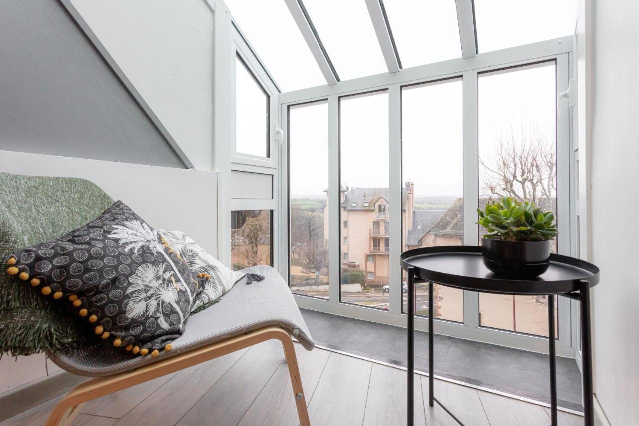 Apartmán - L'Observatoire - Vue - Centre- Atypique Rodez Exteriér fotografie