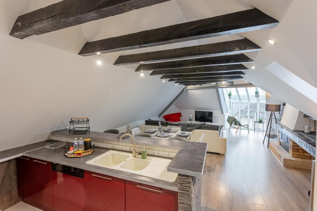 Apartmán - L'Observatoire - Vue - Centre- Atypique Rodez Exteriér fotografie